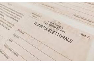 ELEZIONI EUROPEE ED AMMINISTRATIVE DEL 8 E 9 GIUGNO 2024 -Ritiro Tessera Elettorale